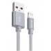 Awei Braided USB to Lightning Cable Γκρι 0.3m (CL-988)