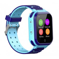 GPS Παιδικό Ρολόι Χειρός S48 4G-LTE  SOS - Βηματομετρητής IP67 (BLUE) ΕΛΛΗΝΙΚΟ ΜΕΝΟΥ