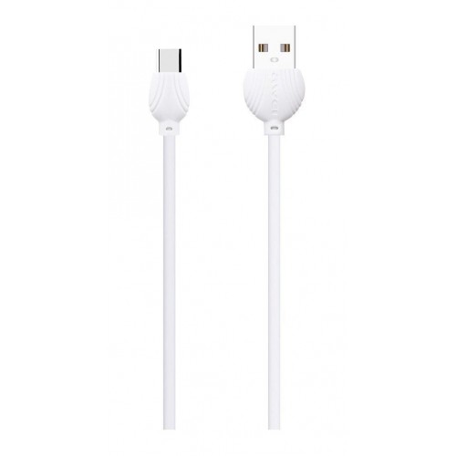 Awei USB to Type C Λευκό 1.0m (CL-62)