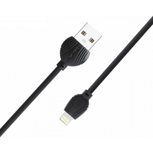 Awei USB to Lightning Μαύρο 1.0m (CL-63)