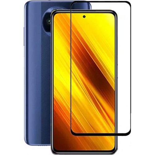 Full Glue Tempered Glass 9H για Xiaomi Poco X3 Pro