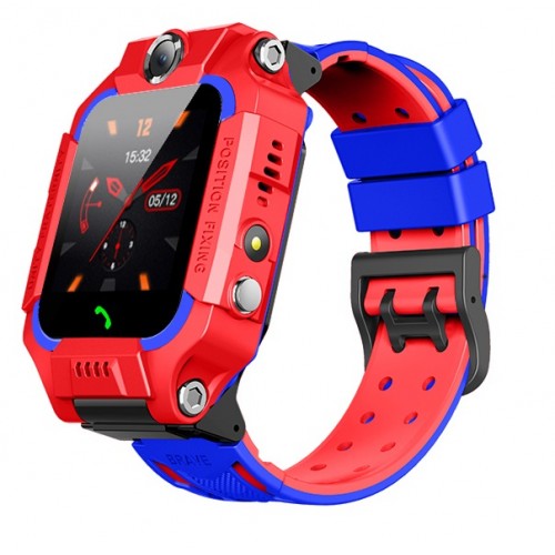 GPS Παιδικό Ρολόι GPS T10 4G-LTE WATER RESISTANT (RED) DUAL CAMERA