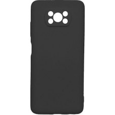 Back Cover Σιλικόνης Μάυρο για Xiaomi Poco X3 / X3 NFC / X3 PRO