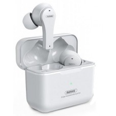 Remax TWS-27 Earbud Bluetooth Handsfree Ακουστικά με Θήκη Φόρτισης Λευκά