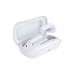 Remax TWS-18 Earbud Bluetooth Handsfree Ακουστικά με Θήκη Φόρτισης White