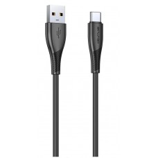 Awei USB to TYPE C Μαύρο 1.0m (CL-182T)