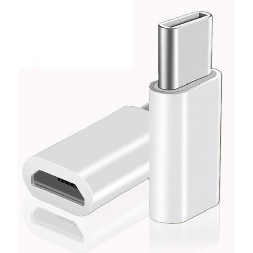 Blackview Micro Usb to Long Type C Adaptor SILVER