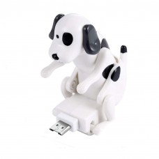 Micro-USB Καλώδιο Φόρτισης Humping Dog WHITE 1,2m