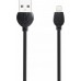 Awei USB to Lightning Μαύρο 1.0m (CL-63)