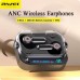 Awei T58ANC True Wireless Earbuds With Charging Case BLACK