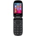 Blackview N2000 Flip Phone Dual-Sim 4G-LTE (Midnight Black)