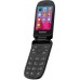 Blackview N2000 Flip Phone Dual-Sim 4G-LTE (Midnight Black)