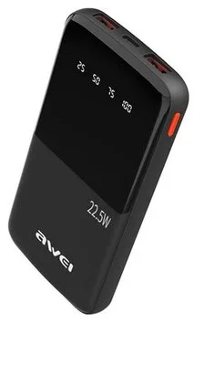 Awei P10K Powerbank 10000mAh 22.5W(Black)