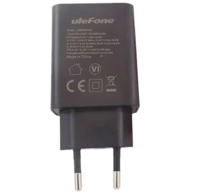 Φορτιστής Ταξιδίου Type-C Ulefone 33W 5V/9V/12V/20V-3A  UF83PD3301-EU (BLACK)