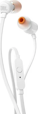 JBL T110 In-ear Handsfree με Βύσμα 3.5mm Λευκό