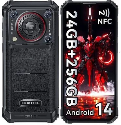 Oukitel WP36 PRO 6GB RAM 256GB ROM (BLACK) 10600mAh