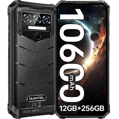 Oukitel WP38 6GB RAM 256GB ROM (BLACK) 10600mAh