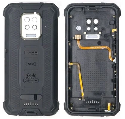 Πίσω Καπάκι Doogee S59 Pro Με Κουμπιά, Δακτυλικό Αποτύπωμα, Μικρόφωνο (BLACK)