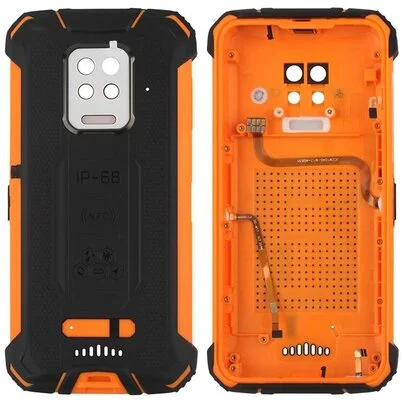 Πίσω Καπάκι Doogee S59 Pro Με Κουμπιά, Δακτυλικό Αποτύπωμα, Μικρόφωνο (ORANGE)