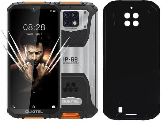 Θήκη Σιλικόνης για Oukitel WP6 (Μαύρη)