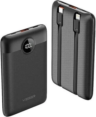 Veger C11 Powerbank 10000mAh (Black) 22.5W