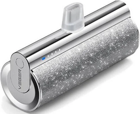 Veger W0573 Powerbank 5000mAh (SILVER) TYPE-C